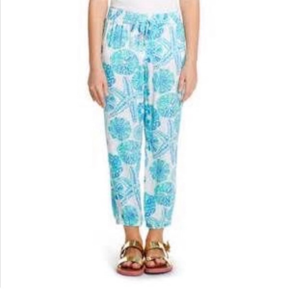 Lilly Pulitzer girls xl drawstring pants - Picture 1 of 3